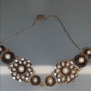 Beaded flower necklace
